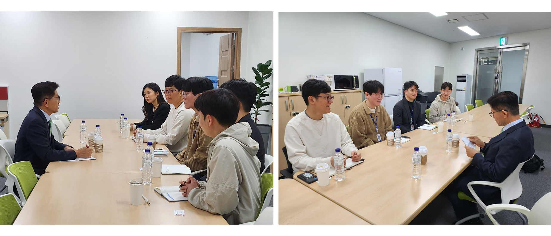 김문수 위원장, 한국가스공사 더코가스노조(MZ세대노조) 방문 간담